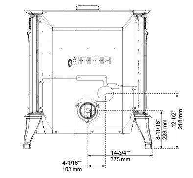 Harman XXV-TC Pellet Stove