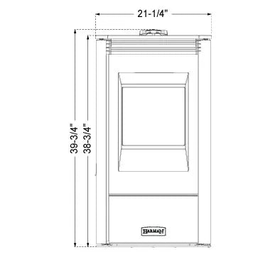 Harman Allure50 Pellet Stove