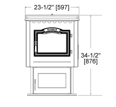 Harman P61 Pellet Stove