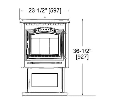 Harman P68 Pellet Stove