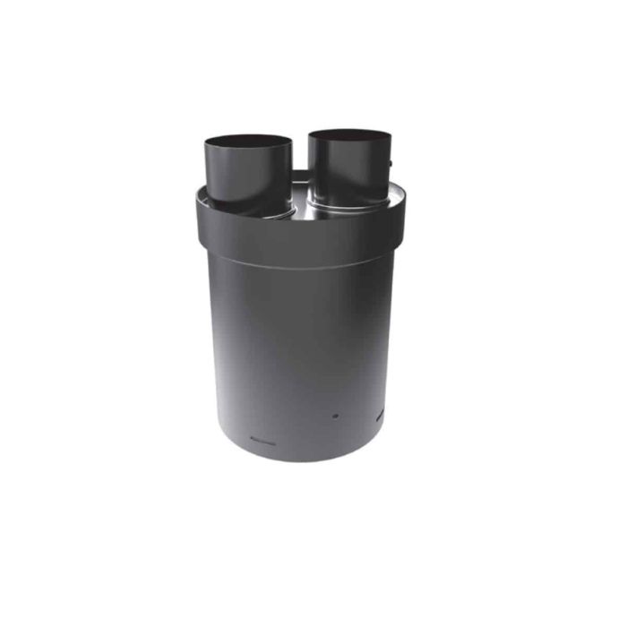 46DVA-34CLAA 4X6 DIAMETER 3"X4" CO LINEAR ADAPTER