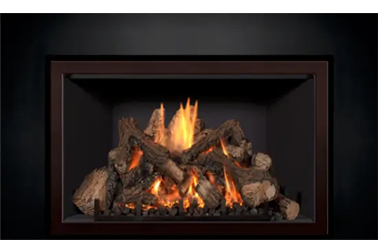 Mendota FV33i Gas Fireplace Insert FullView
