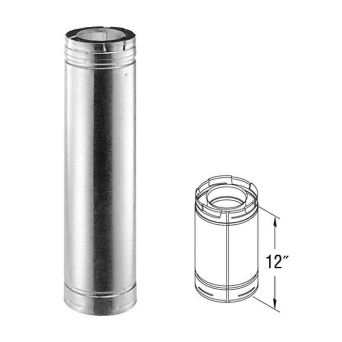 46DVA-12 12" PIPE LENGTH (GALVANIZED)