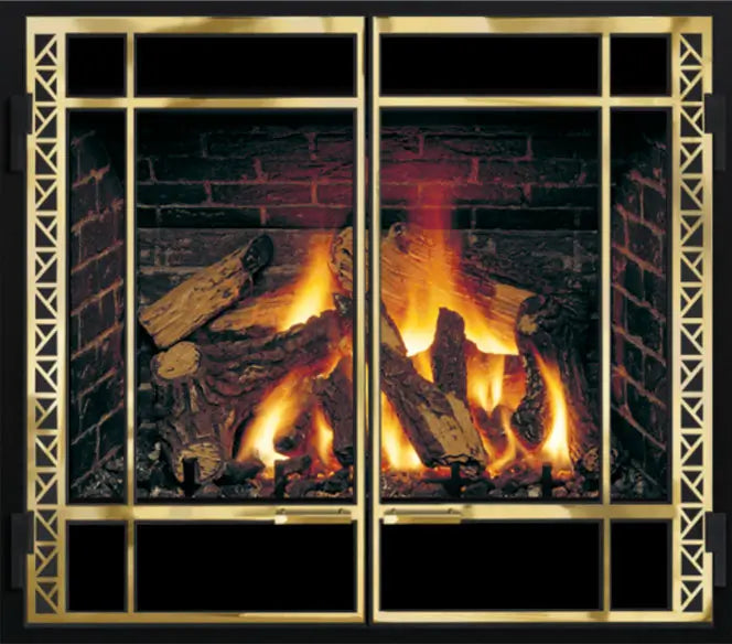 Mendota DXV60 Deep Timber Gas Fireplace