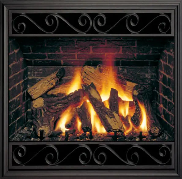 Mendota DXV60 Deep Timber Gas Fireplace