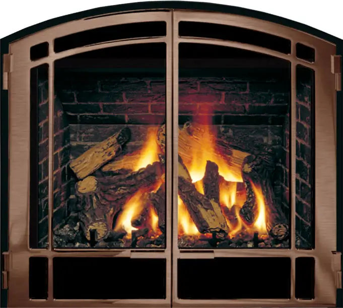 Mendota DXV60 Deep Timber Gas Fireplace