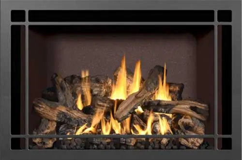 Mendota FV36 Gas Fireplace FullView