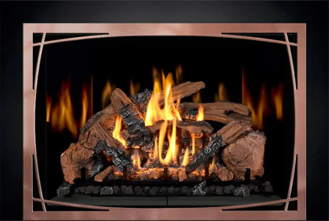 Mendota FV44i Gas Fireplace Insert FullView