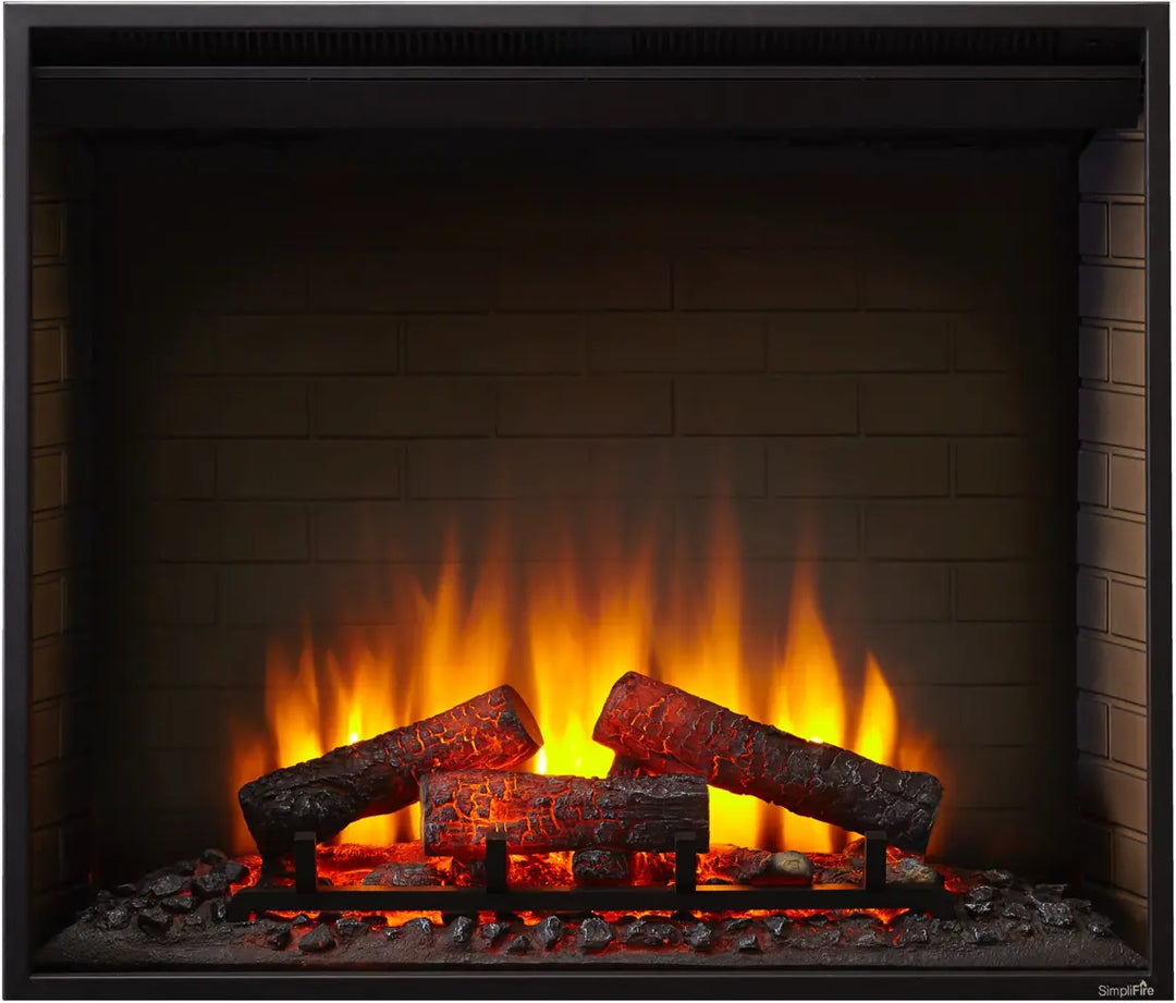 SimpliFire Built-In Electric Fireplace