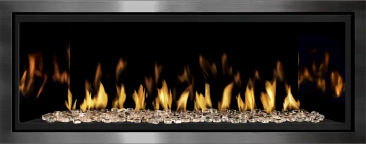 Mendota ML54 Linear Gas Fireplace Décor/Timberline