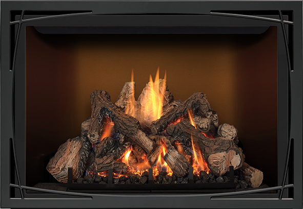 Mendota FV34 Gas Fireplace FullView