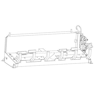 18" Vented/Vent Free NG Burner, On-Off Millivolt, Standing Pilot