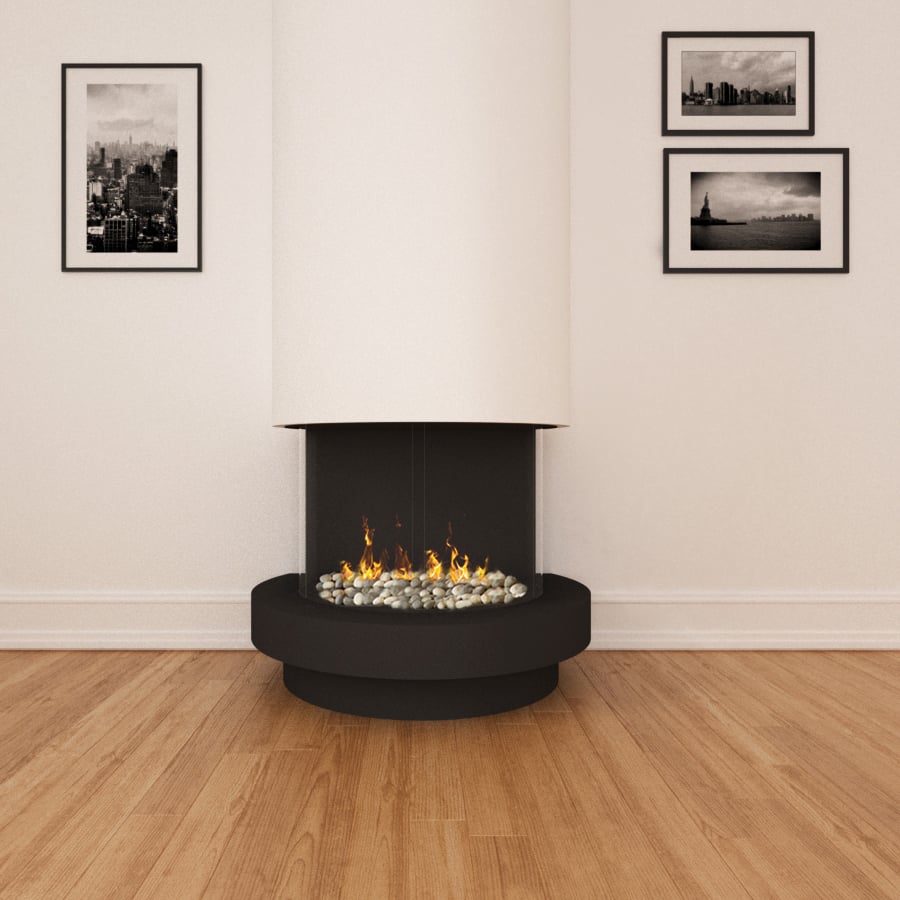 Ortal Curve 270 (Signature Burner), no hood, with base
