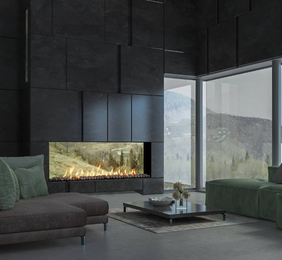 Ortal 77HH (Signature Burner), indoor-outdoor tunnel