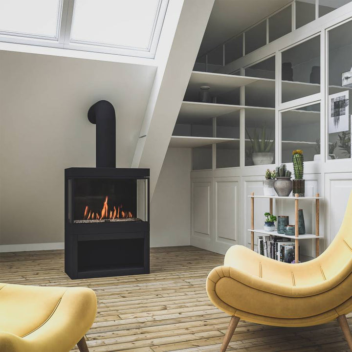 Ortal 75 Stand Alone (Signature Burner), three sided