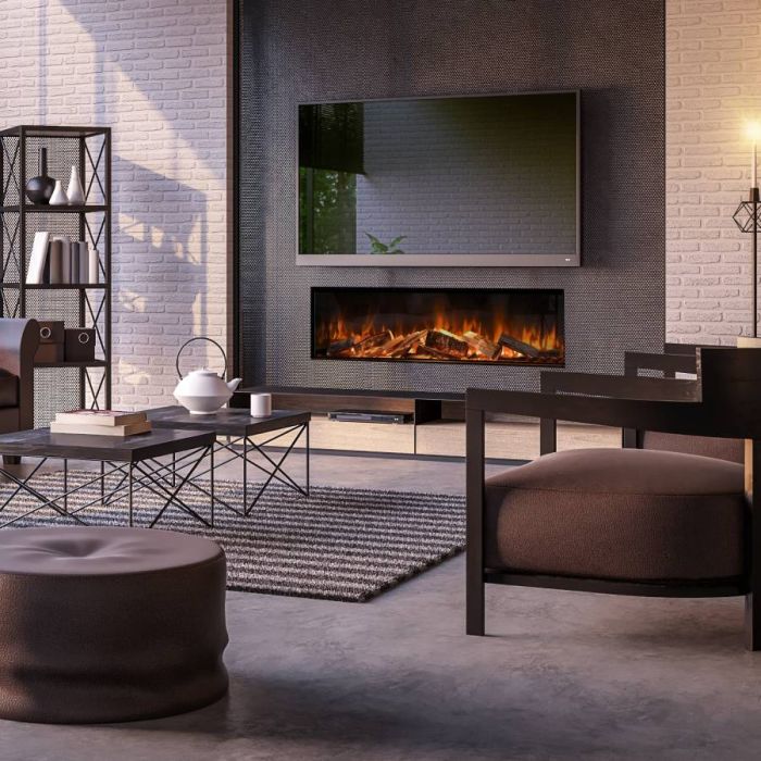Evonic Fires E-LECTRA Multi-Sided Electric Fireplace