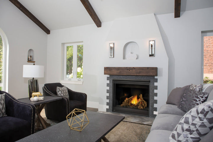 Napoleon Ascent 42 gas fireplace installed in a room