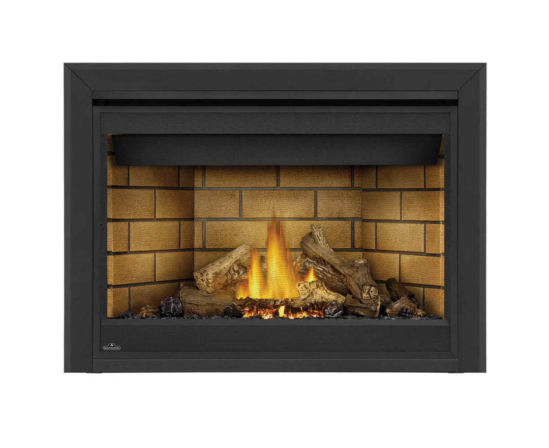 Napoleon Ascent 46 gas fireplace with logs