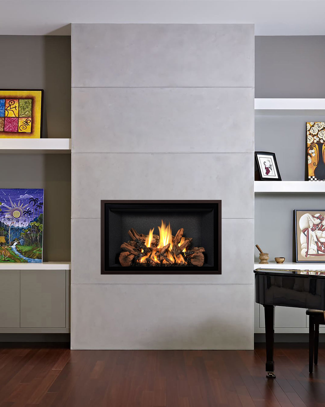 Mendota FV42 Gas Fireplace FullView | Hearth Doctor Fireplaces & Stoves