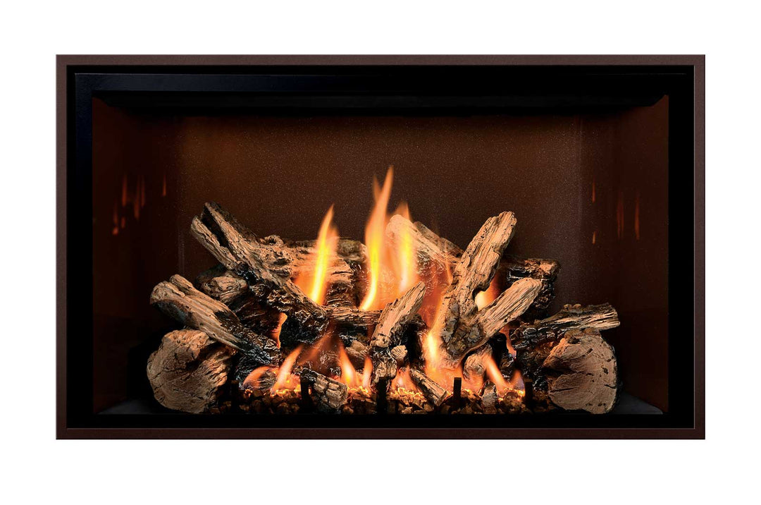 Mendota FV42 Gas Fireplace FullView