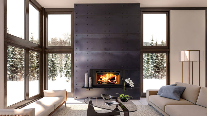 RSF Focus SBR wood-burning fireplace