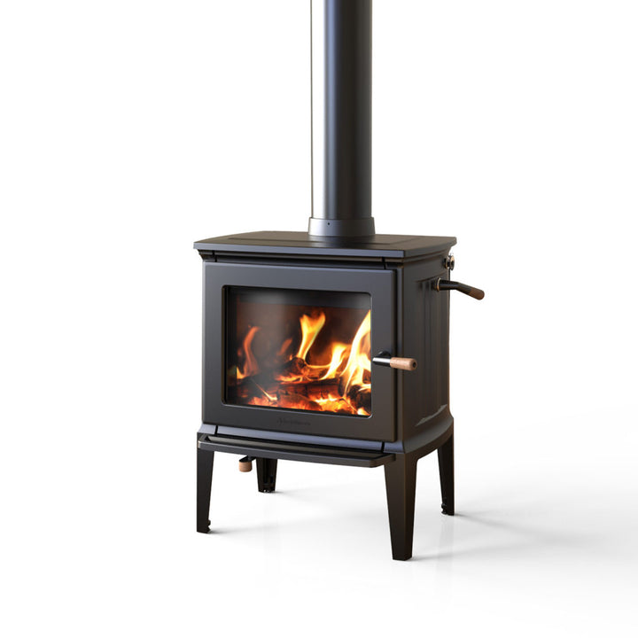 HearthStone Green Mountain 40 wood stove, matte black