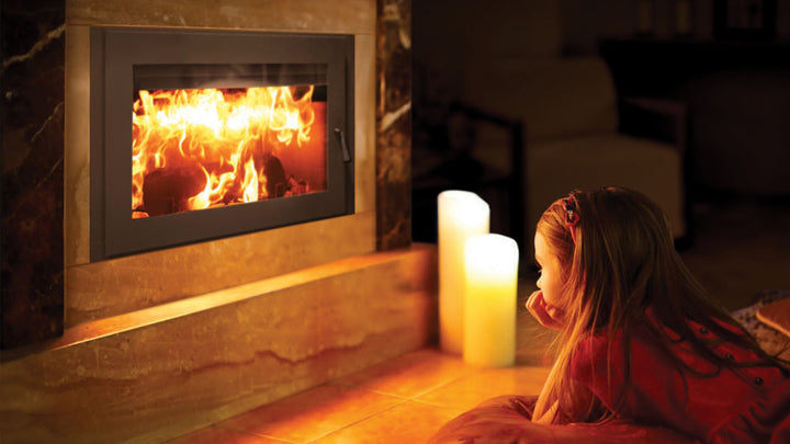 RSF Focus SBR wood-burning fireplace