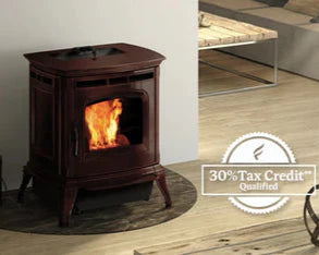 Harman Absolute63 Pellet Stove - Porcelain Majolica Brown
