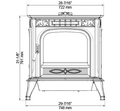 Harman XXV-TC Pellet Stove