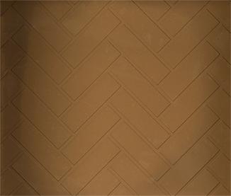 Majestic Biltmore wood-burning fireplace with brown herringbone brick panels