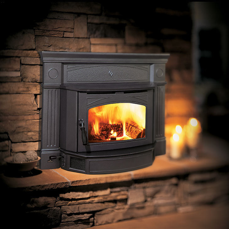 Regency Hampton Hi2450-2 Medium Wood Insert, Metallic Black
