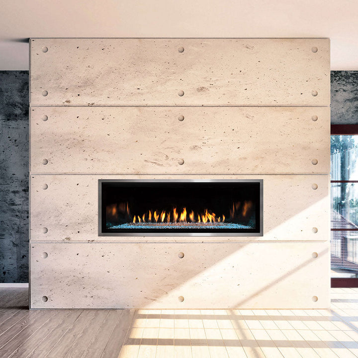 Mendota ML60 Linear Gas Fireplace Décor/Timberline