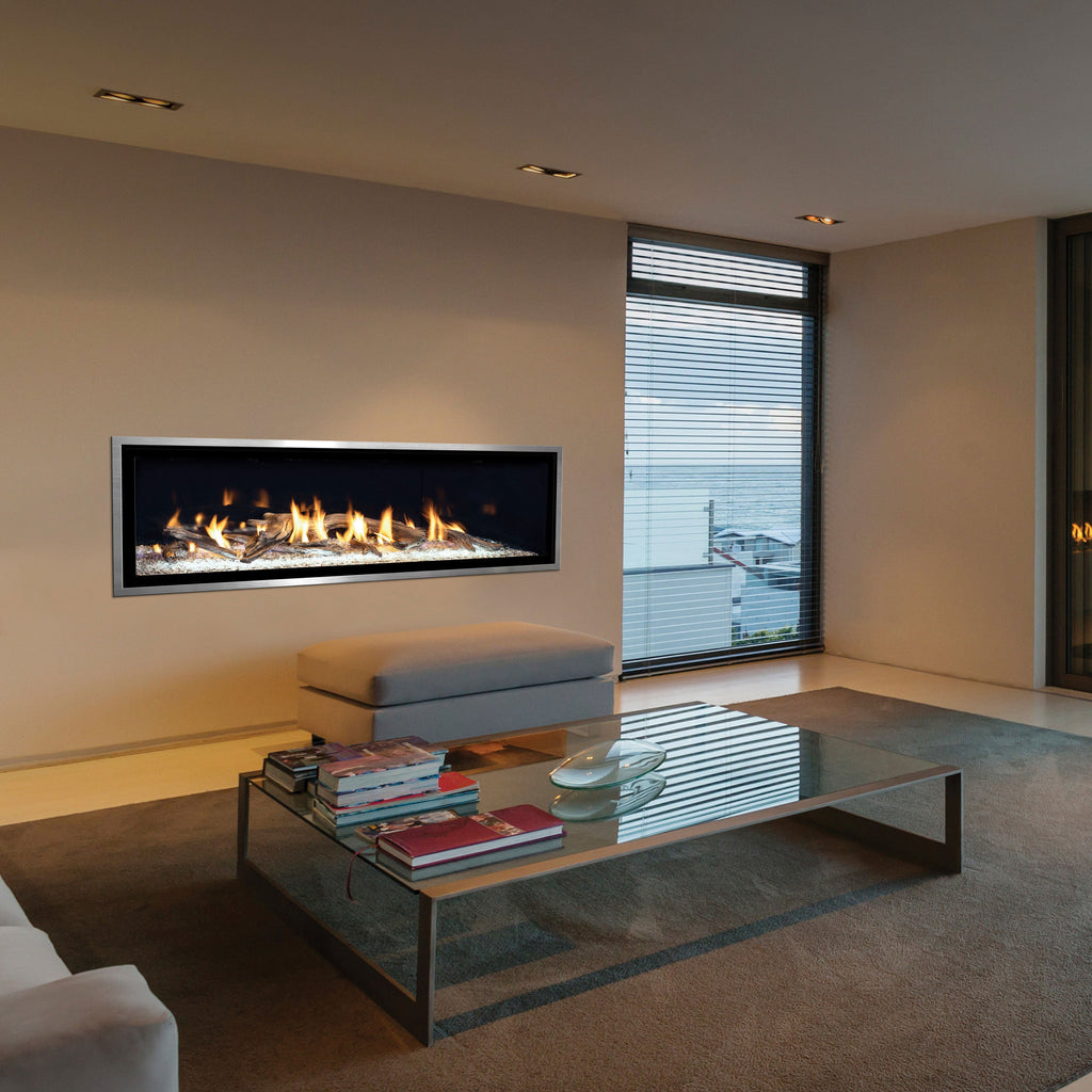 Mendota ML72 Linear Gas Fireplace Décor/Timberline – Hearth Doctor