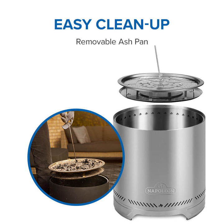 Napoleon Timberwolf Smokeless Wood Fire Pit