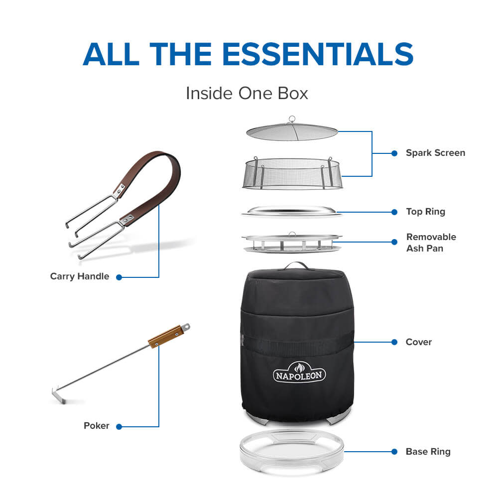 Napoleon Timberwolf Smokeless Wood Fire Pit