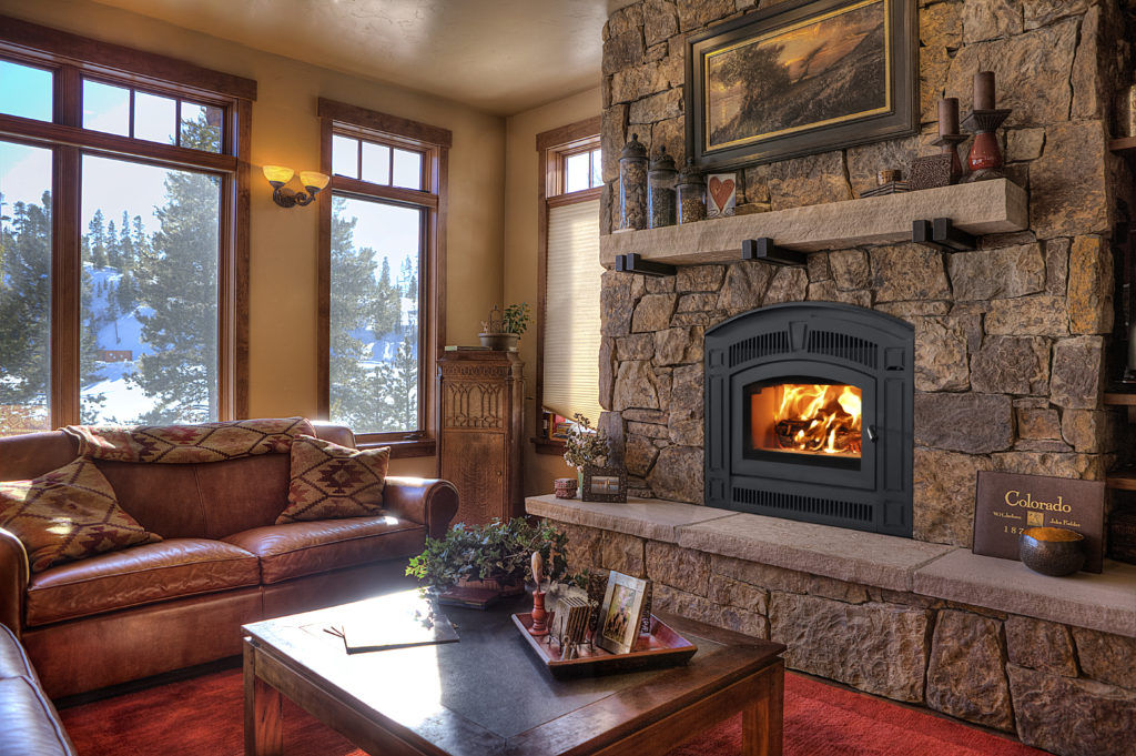 RSF Pearl 3600 wood-burning fireplace