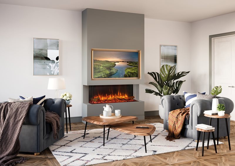 Regency® Skope Modern Built-In Electric Fireplace