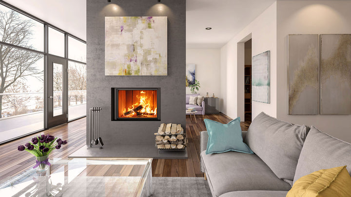 Renaissance Uptown 600 wood-burning fireplace