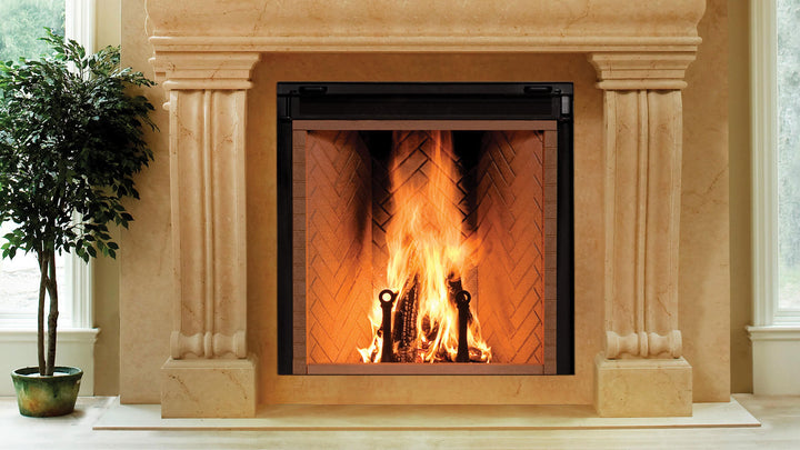 Renaissance Rumford 1500 wood-burning fireplace