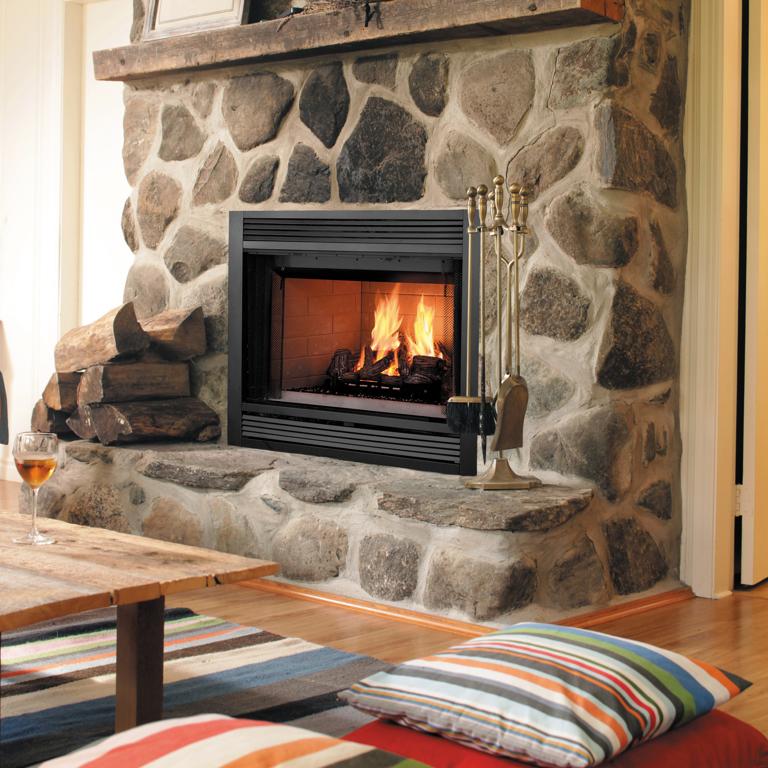 Majestic Sovereign 42 heat circulating wood-burning fireplace