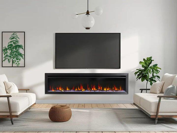 SimpliFire Allusion Slim Electric Fireplace