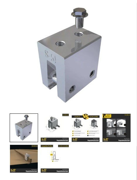 S-5-N 1.5 Seam Clamp Attachment For Metal Roofs