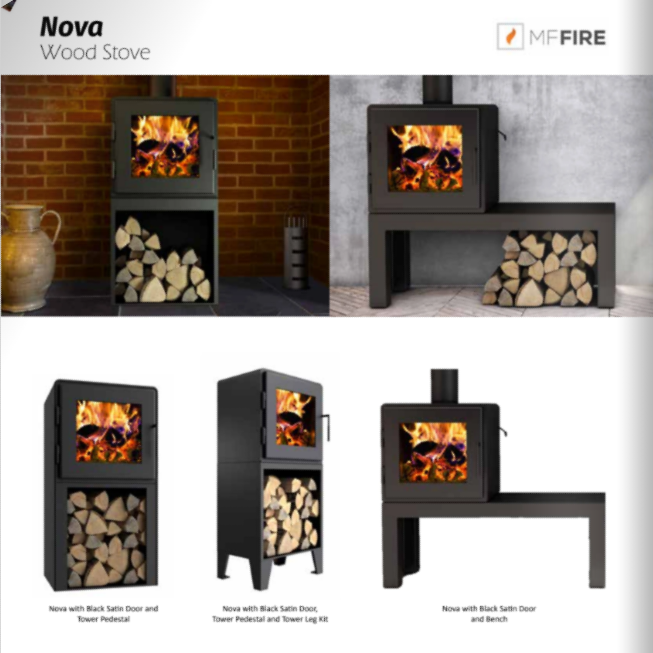 Nova 1 & 2 Wood Stove
