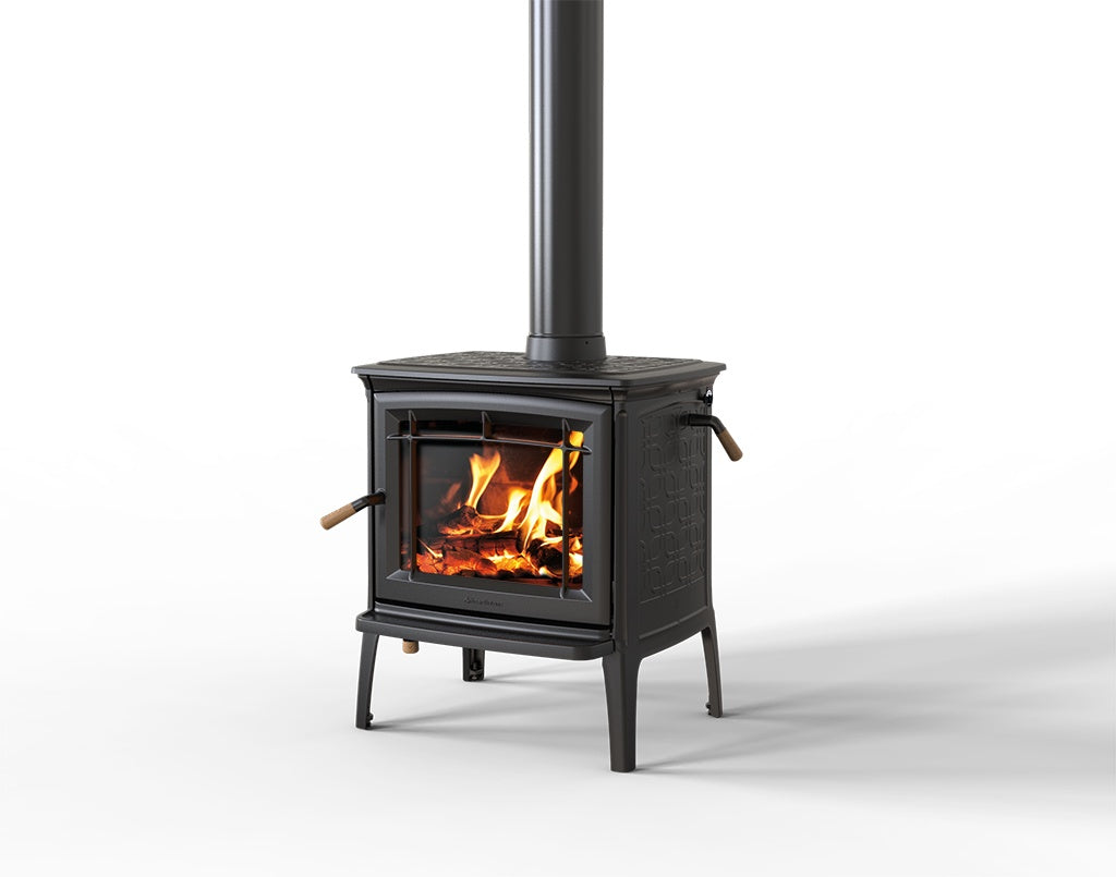 HearthStone Shelburne wood stove, matte black