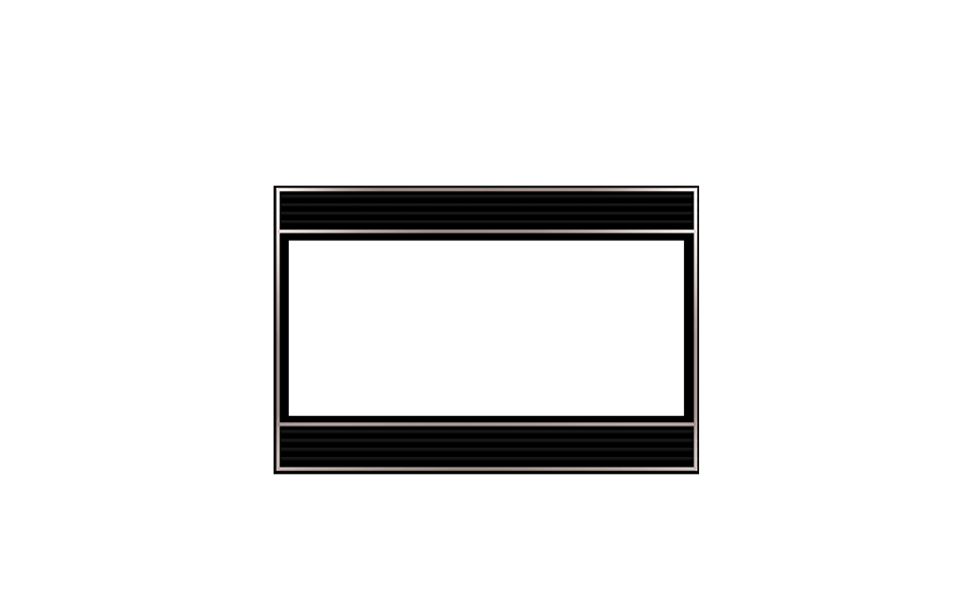 Mendota D30 Deep Timber gas insert with Millennia front