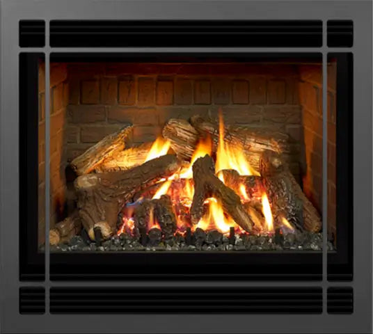 Mendota DXV35 Deep Timber 4 LX Gas Fireplace