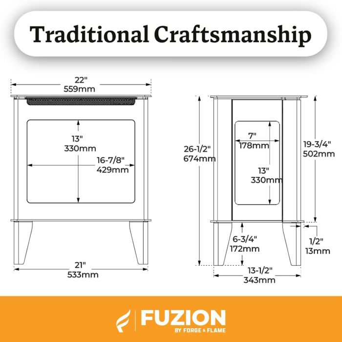 Fuzion Electric Stove
