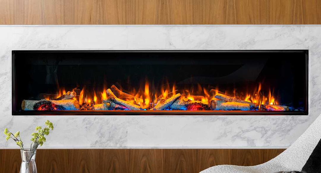 Valor LEX electric fireplace, 72 inch