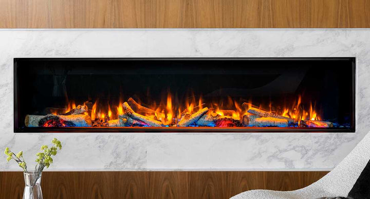 Valor LEX electric fireplace, 72 inch