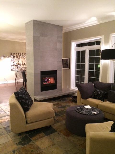 RSF Focus ST wood-burning fireplace
